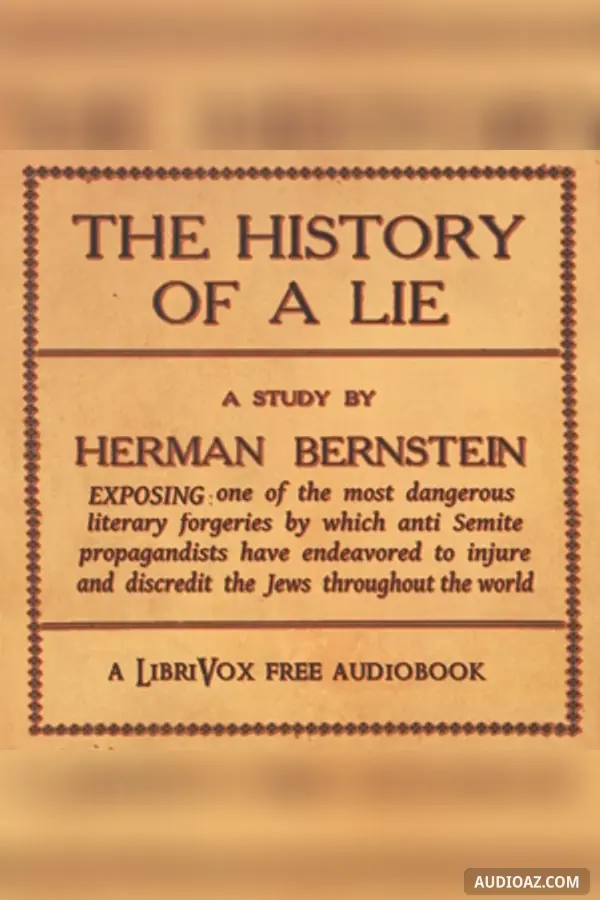 The History of a Lie: "The Protocols of the Wise Men of Zion"