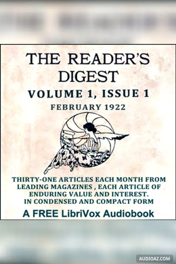 The Reader's Digest, Volume 1, Issue 1