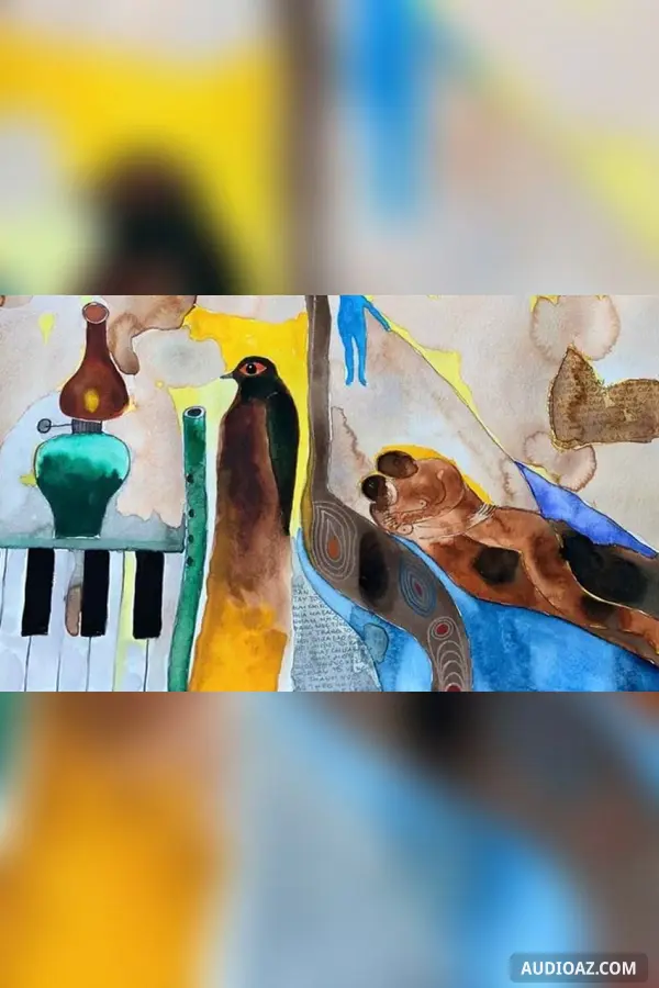 Lá mấn rơi ngoài cửa