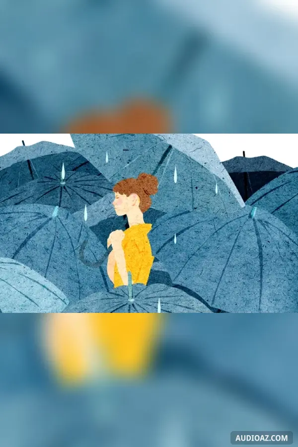 Người phụ nữ dưới cơn mưa