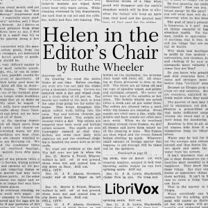 Helen in the Editor's Chair