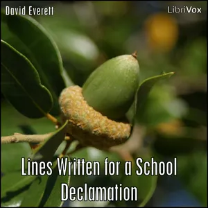 Lines Written for a School Declamation