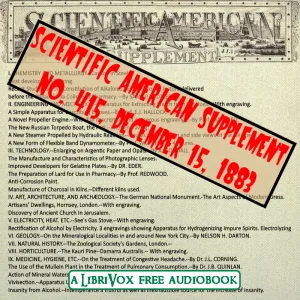 Scientific American Supplement, No. 415, December 15, 1883