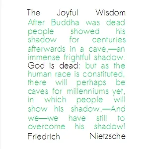 The Joyful Wisdom (or: The Gay Science)