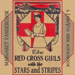 The Red Cross Girls with the Stars and Stripes