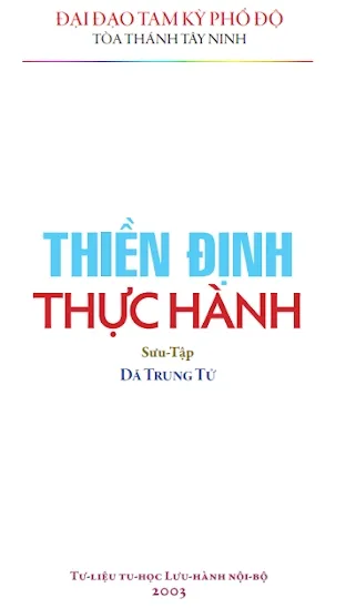 Thực Hành Thiền Định