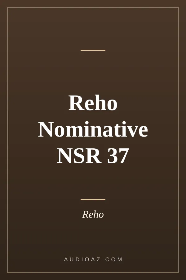 Reho Nominative NSR 37