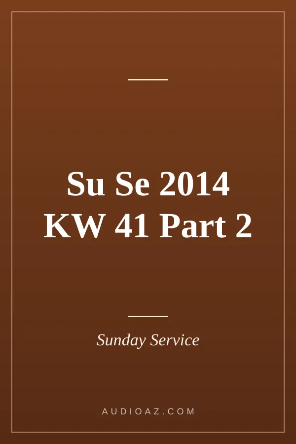 Su Se 2014 KW 41 Part 2