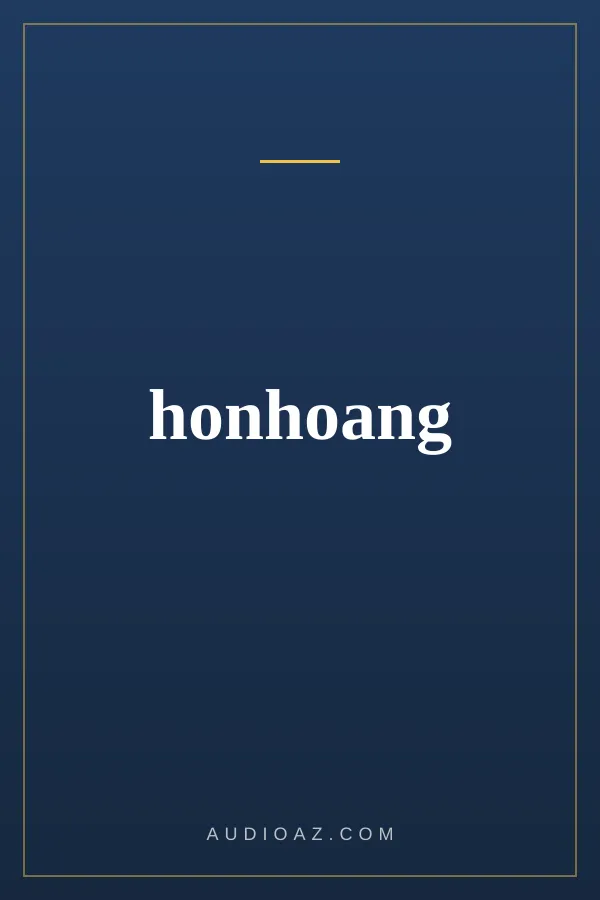 honhoang