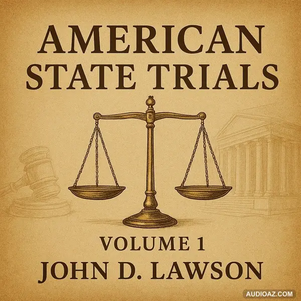 ⚖️ American State Trials, Volume 1 by John D. Lawson | Historic Audiobook Part 1